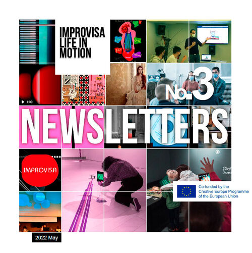 IMPROVISA app website newsletter